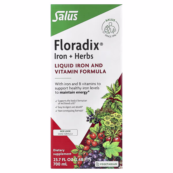 Floradix, Floradix®, Iron + Herbs, 23.7 fl oz (700 ml)