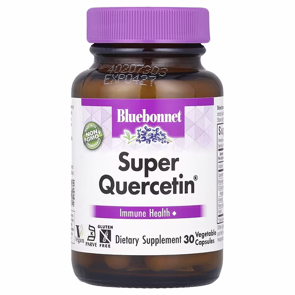 Bluebonnet Nutrition, Super Quercetin®, 30 Vegetable Capsules