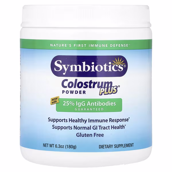 Symbiotics, Colostrum Plus® Powder, 6.3 oz (180 g)