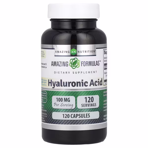 Amazing Nutrition, Hyaluronic Acid, 100 mg, 120 Capsules