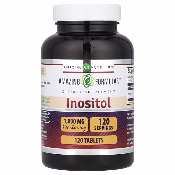 Amazing Nutrition, Amazing Formulas™, Inositol, 1,000 mg, 120 Tablets