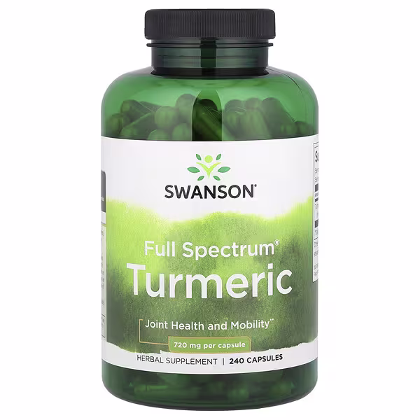 Swanson, Full Spectrum® Turmeric, 240 Capsules (720 mg per Capsule)