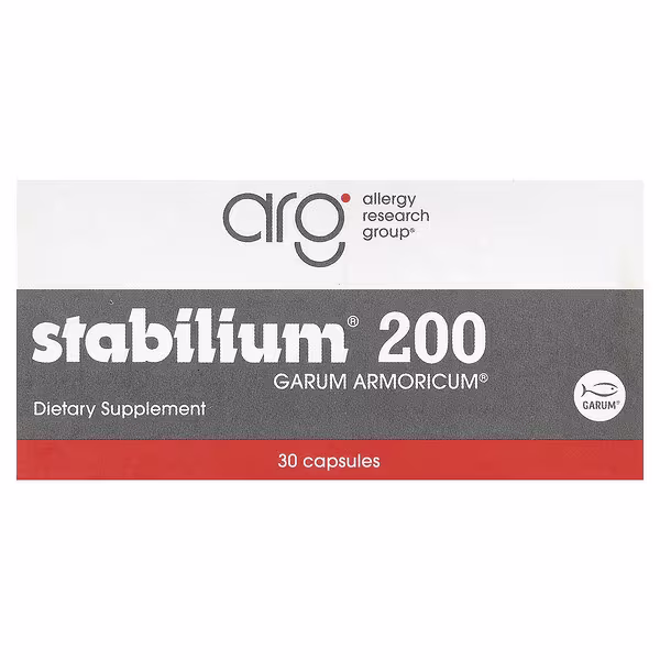 Nutricology, Stabilium® 200, 30 Capsules