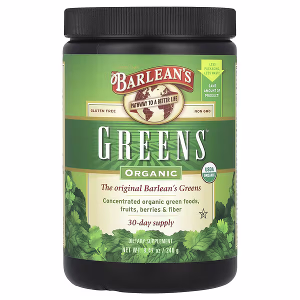 Barlean's, Organic Greens™, 8.47 oz (240 g)