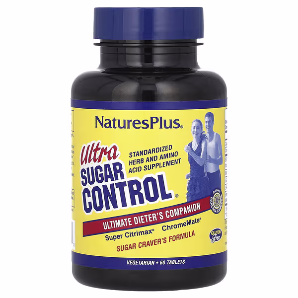 NaturesPlus, Ultra Sugar Control, Ultimate Dieter's Companion, 60 Tablets