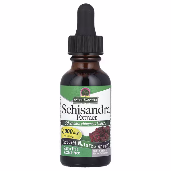 Nature's Answer, Schisandra Extract, Alcohol-Free, 2,000 mg, 1 fl oz (30 ml)