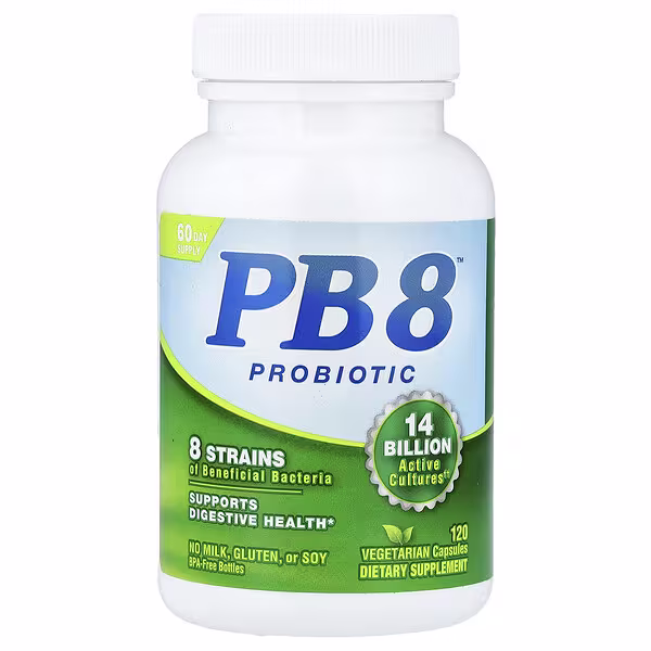Nutrition Now, PB 8™ Probiotic, 120 Vegetarian Capsules