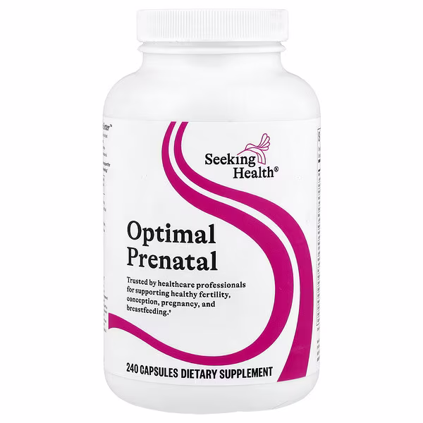 Seeking Health, Optimal Prenatal, 240 Capsules