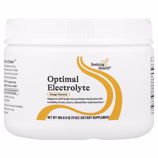 Seeking Health, Optimal Electrolyte, Orange, 6.73 oz (190.8 g)