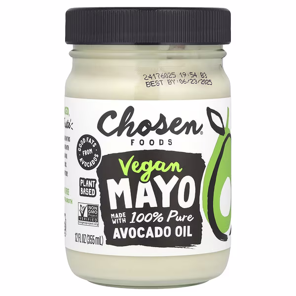 Chosen Foods, Vegan Mayo, 12 fl oz (355 ml)