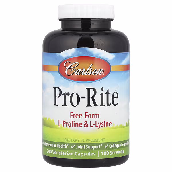 Carlson, Pro-Rite, 200 Vegetarian Capsules
