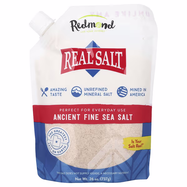 Redmond, Real Salt®, Ancient Fine Sea Salt, 26 oz (737 g)