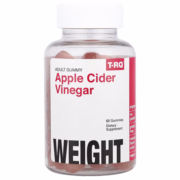 T-RQ, Adult Gummy, Apple Cider Vinegar, 60 Gummies