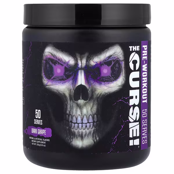 JNX Sports, The Curse!®, Pre-Workout, Dark Grape, 8.9 oz (255 g)
