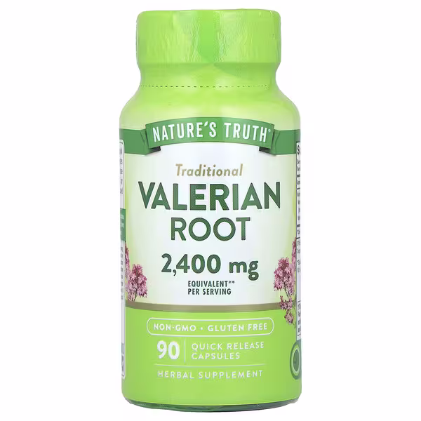 Nature's Truth, Valerian Root, 90 Quick Release Capsules (1,200 mg per Capsule)