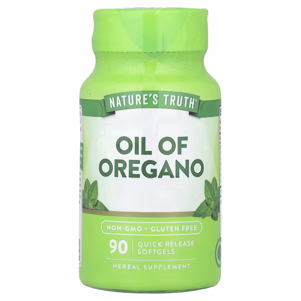 Nature's Truth, Oil Of Oregano, 90 Quick Release Softgels (1,500 mg per Softgel)