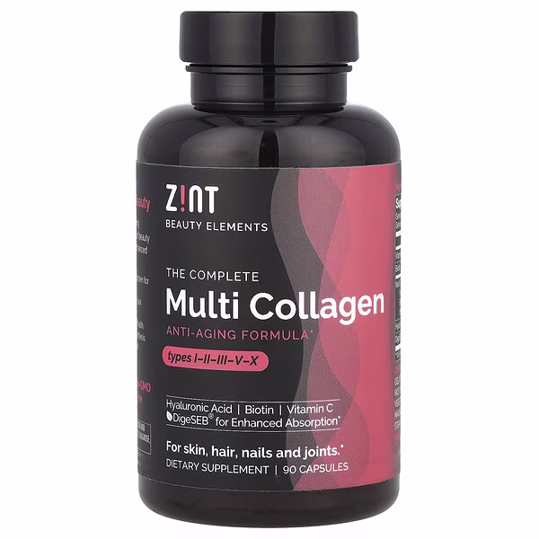 Zint, The Complete Multi Collagen, 90 Capsules