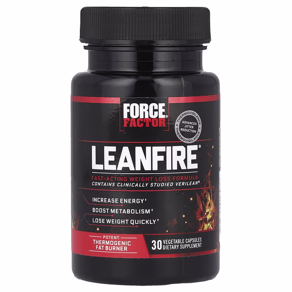 Force Factor, LeanFire®, 30 Vegetable Capsules