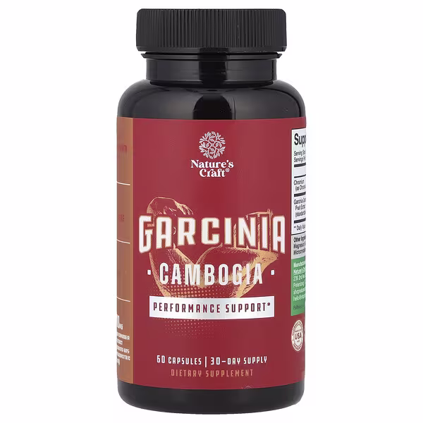 Nature's Craft, Garcinia Cambogia, 60 Capsules