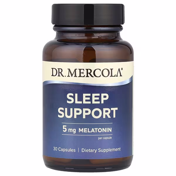 Dr. Mercola, Sleep Support, 5 mg, 30 Capsules