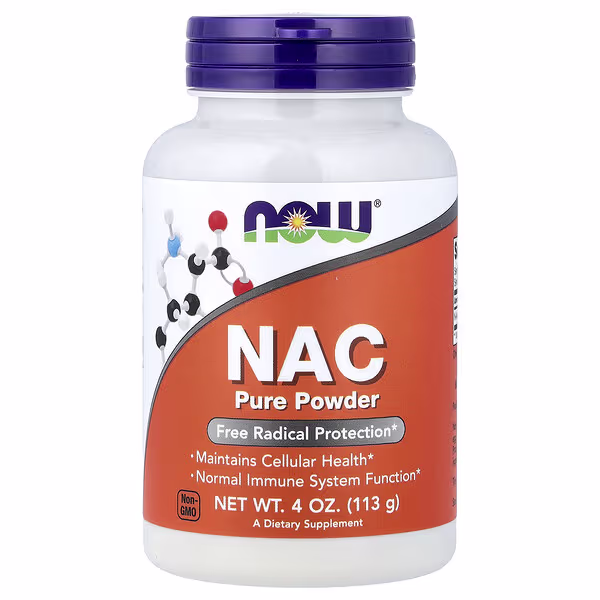 NOW Foods, NAC Pure Powder, 4 oz (113 g)