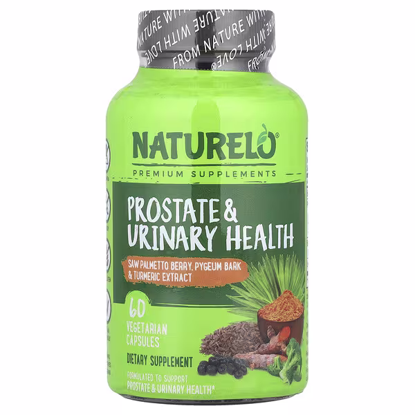NATURELO, Prostate & Urinary Health, 60 Vegetarian Capsules