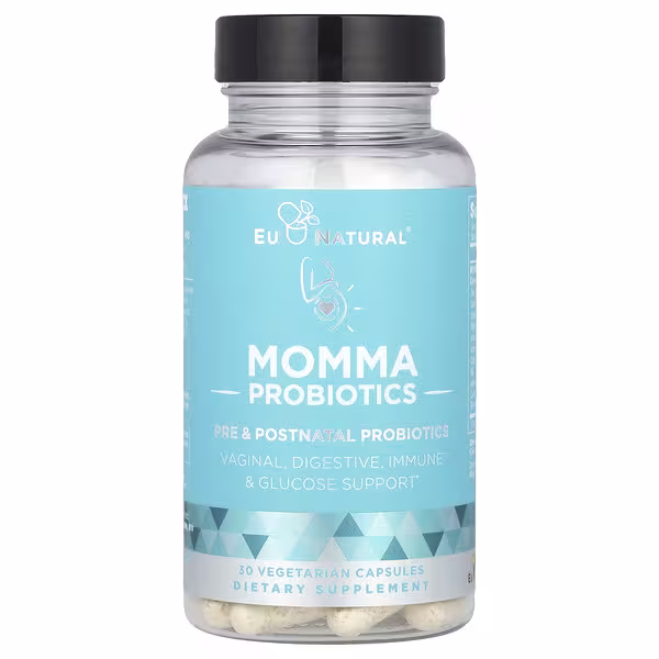 Eu Natural, Momma Probiotics, Pre & Postnatal Probiotics, 30 Vegetarian Capsules