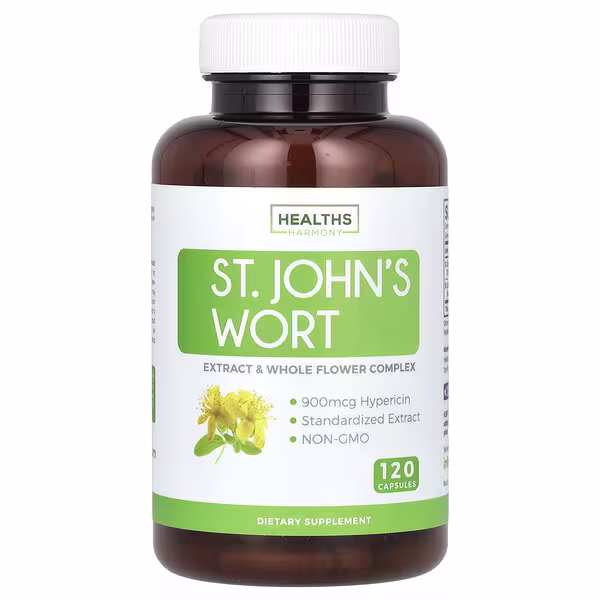 Healths Harmony, St. John's Wort, 120 Capsules
