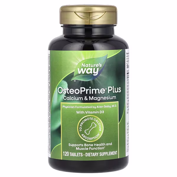 Nature's Way, OsteoPrime Plus Calcium & Magnesium, 120 Tablets