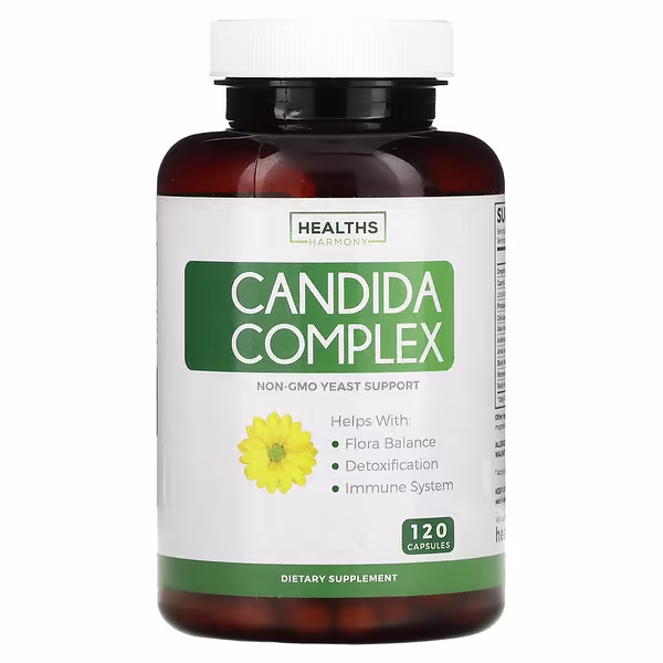 Healths Harmony, Candida Complex, 120 Capsules