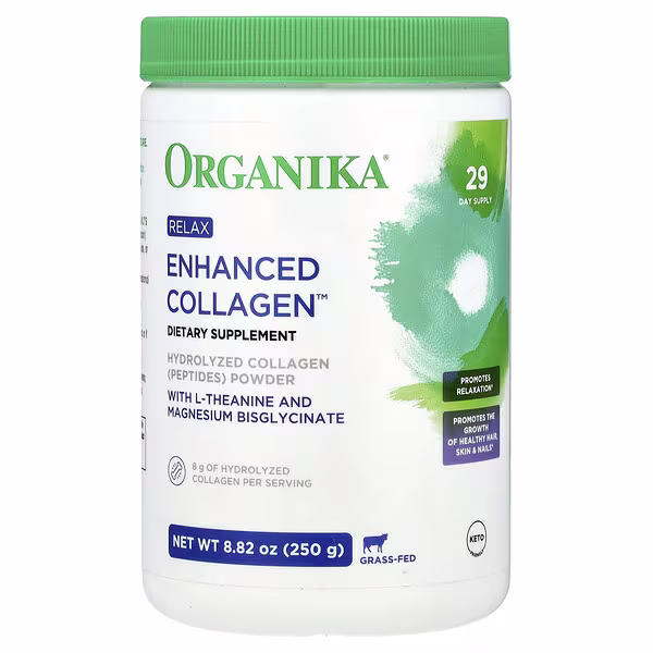 Organika, Enhanced Collagen™, Relax, 8.82 oz (250 g)