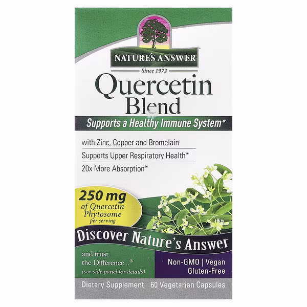 Nature's Answer, Quercetin Blend, 60 Vegetarian Capsules