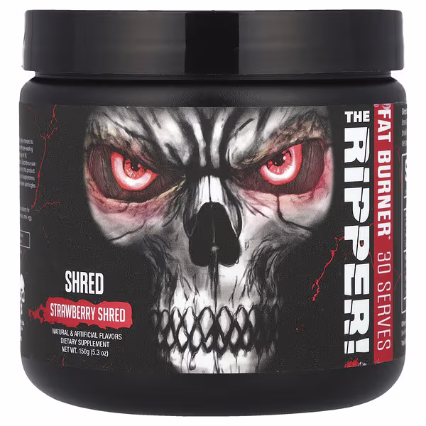 JNX Sports, The Ripper! Fat Burner, Strawberry Shred, 5.3 oz (150 g)