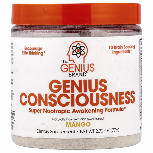 The Genius Brand, Genius Consciousness, Mango, 2.72 oz (77 g)