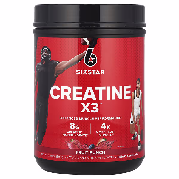 SIXSTAR, Creatine X3™, Fruit Punch, 2.19 lbs (993 g)