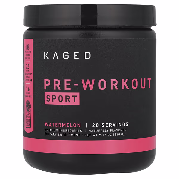 Kaged, Pre-Workout, Sport, Watermelon, 9.17 oz (260 g)