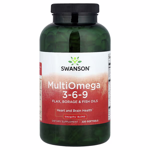 Swanson, Multi Omega 3-6-9, 220 Softgels