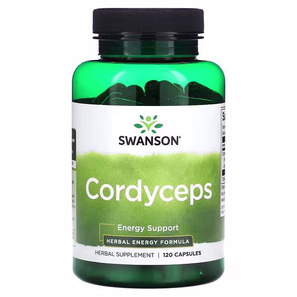 Swanson, Cordyceps, 120 Capsules (600 mg per Capsule)