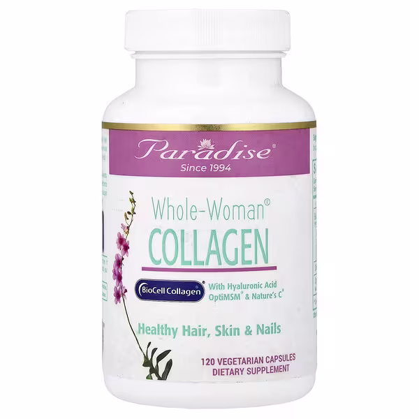 Paradise Herbs, Whole-Woman® Collagen, 120 Vegetarian Capsules