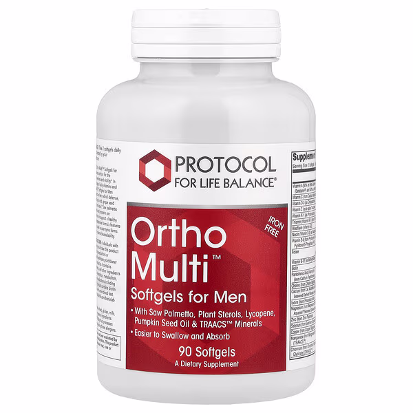 Protocol for Life Balance, Ortho Multi™, Softgels for Men, 90 Softgels
