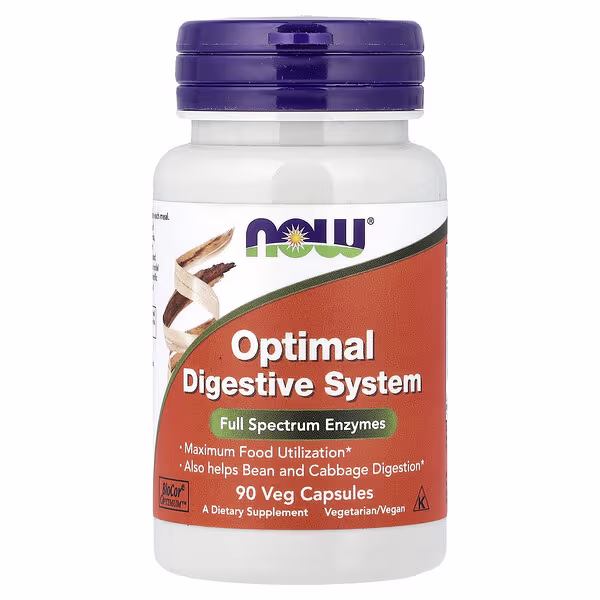 NOW Foods, Optimal Digestive System, 90 Veg Capsules