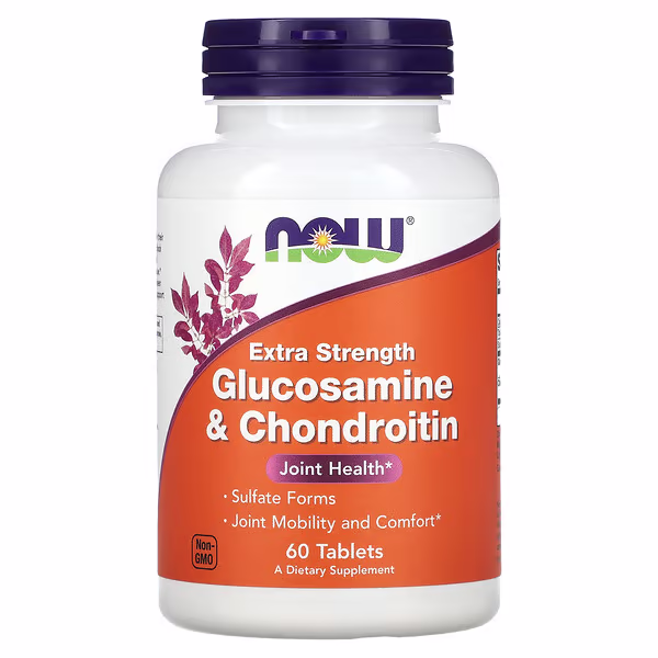 NOW Foods, Glucosamine & Chondroitin, 60 Tablets