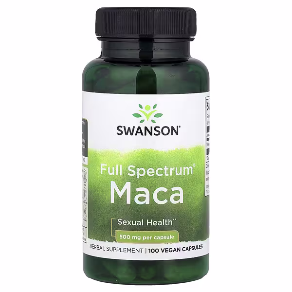 Swanson, Full Spectrum® Maca, 500 mg, 100 Vegan Capsules