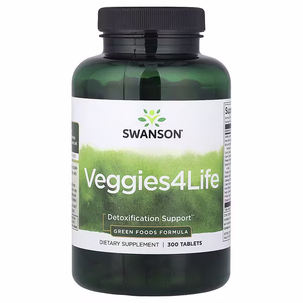 Swanson, Veggies4Life, 300 Tablets