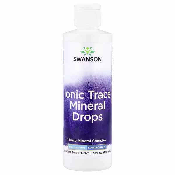 Swanson, Ionic Trace Mineral Drops, 8 fl oz (236 ml)