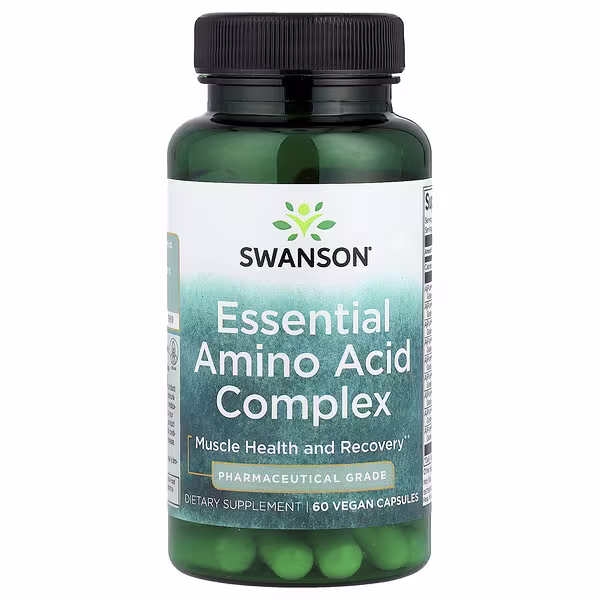 Swanson, Essential Amino Acid Complex, 60 Vegan Capsules
