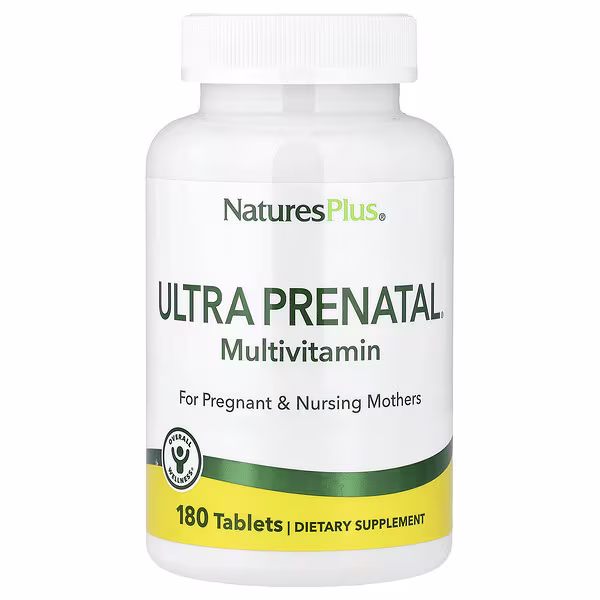 NaturesPlus, Ultra Prenatal Multivitamin, 180 Tablets