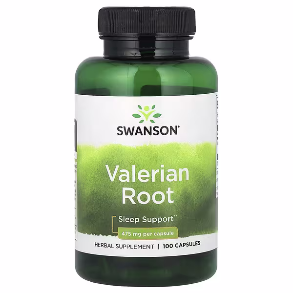 Swanson, Valerian Root, 475 mg, 100 Capsules