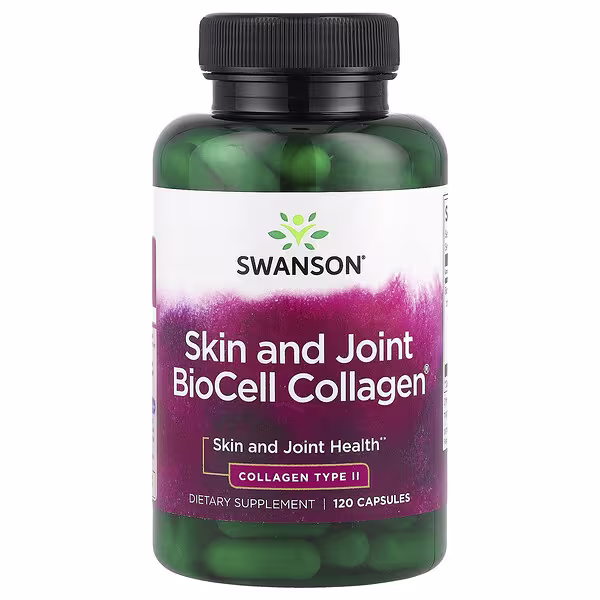 Swanson, Skin and Joint BioCell Collagen®, 120 Capsules