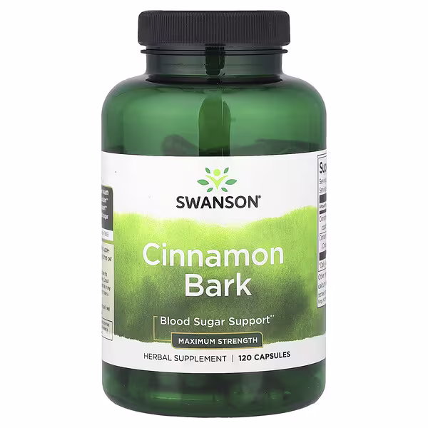 Swanson, Cinnamon Bark, Maximum Strength, 120 Capsules
